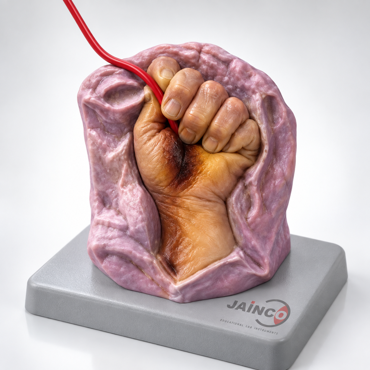 Cadaver Spasm, Electrical Wire Firmly Grasped Model